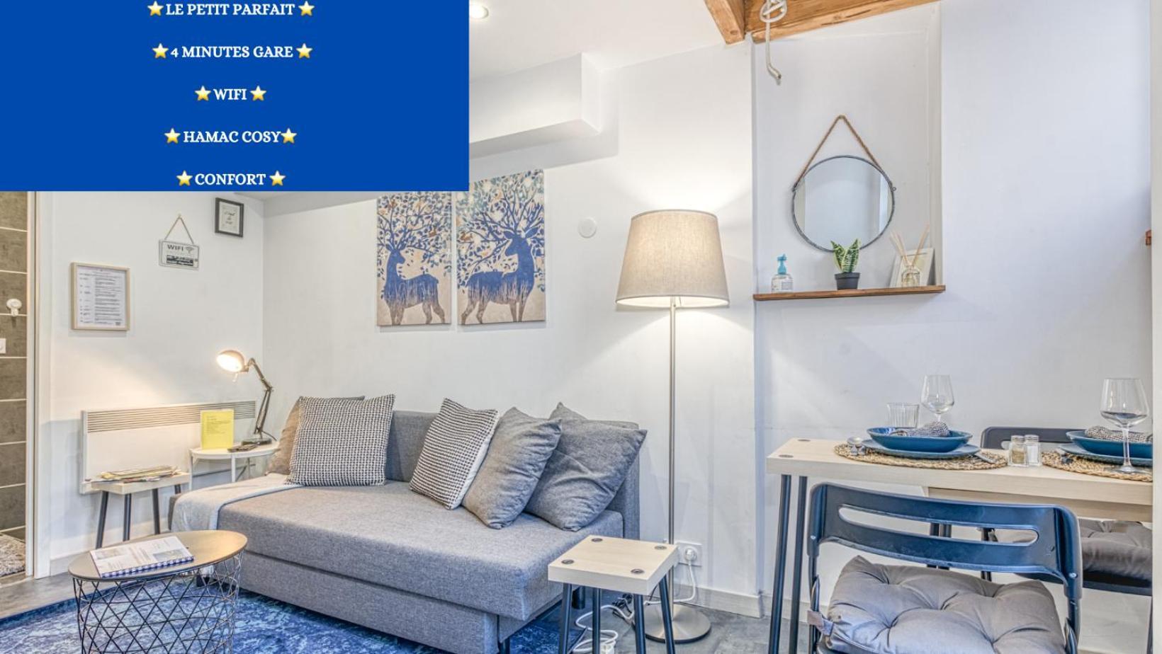 Le Petit Parfait Confort Gare Hamac Netflix Grenoble Ngoại thất bức ảnh